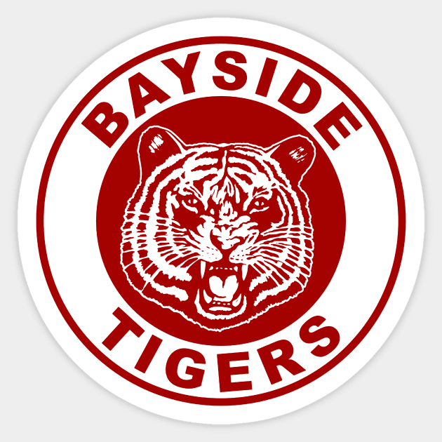 Bayside Tigers Sticker by Clobberbox